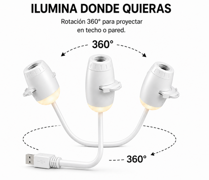 Proyector Espacial LED USB