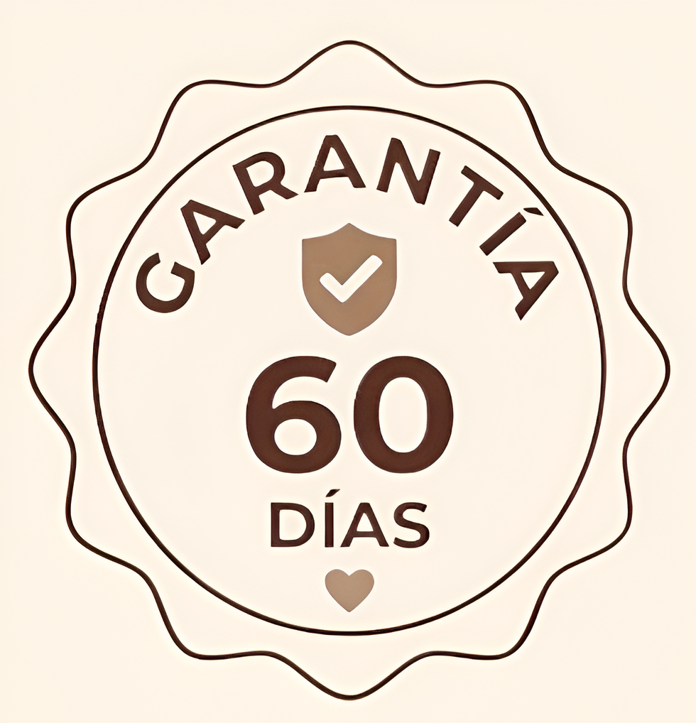 Garantía extendida de 60 días.